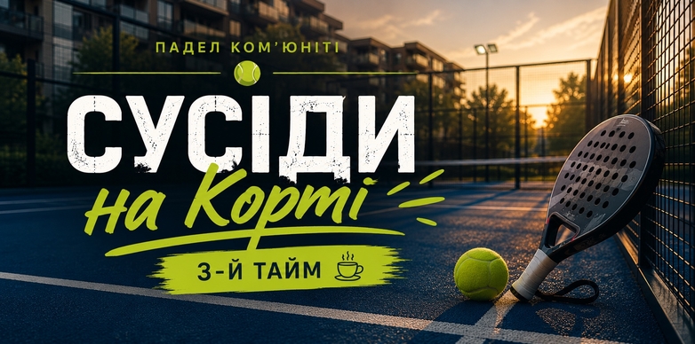 Сусіди на Корті 🎾 3-й тайм