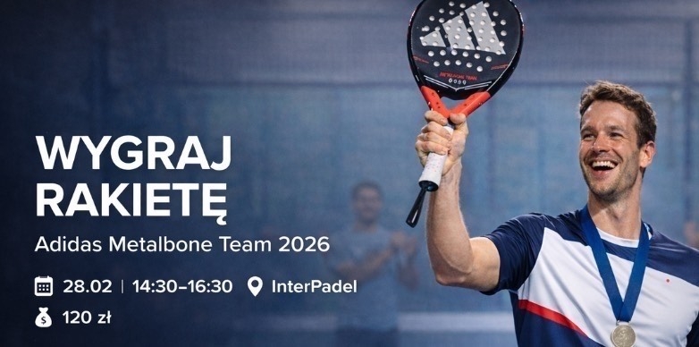 WYGRAJ RAKIETĘ ADIDAS